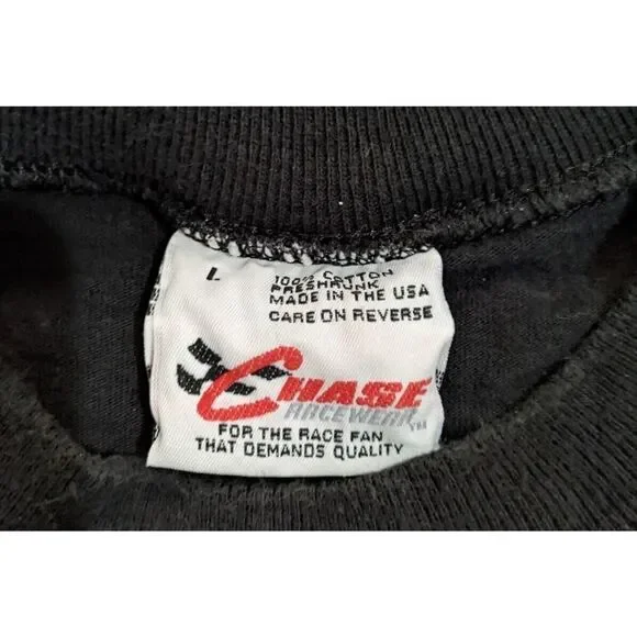 Chase Racewear NASCAR All Over Print DALE EARNHARDT THE MAN T-shirt Large AOP - Picture 2 of 7